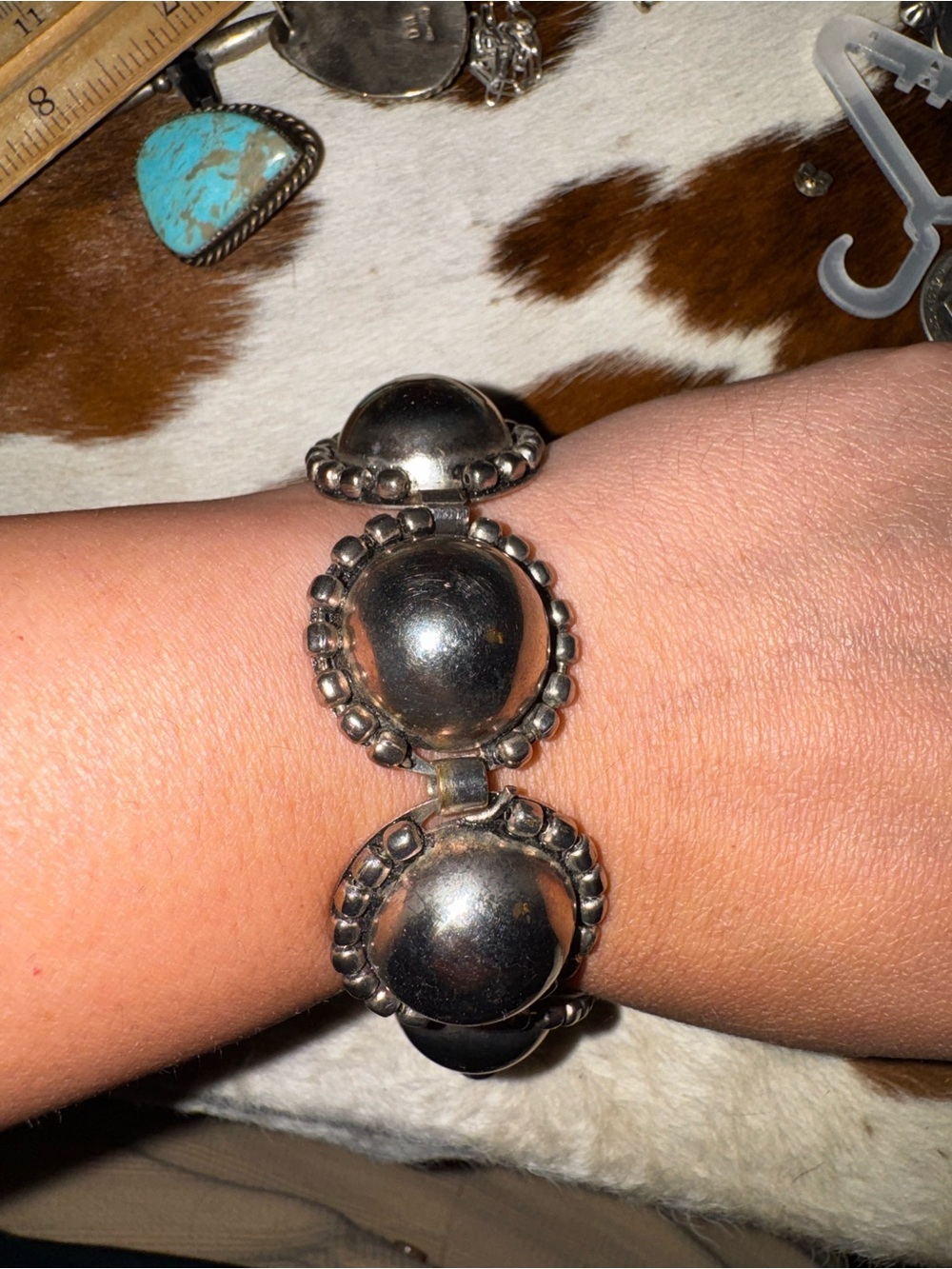 Sterling Bold Bubble Bracelet